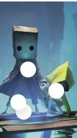 ai character: six and mono background