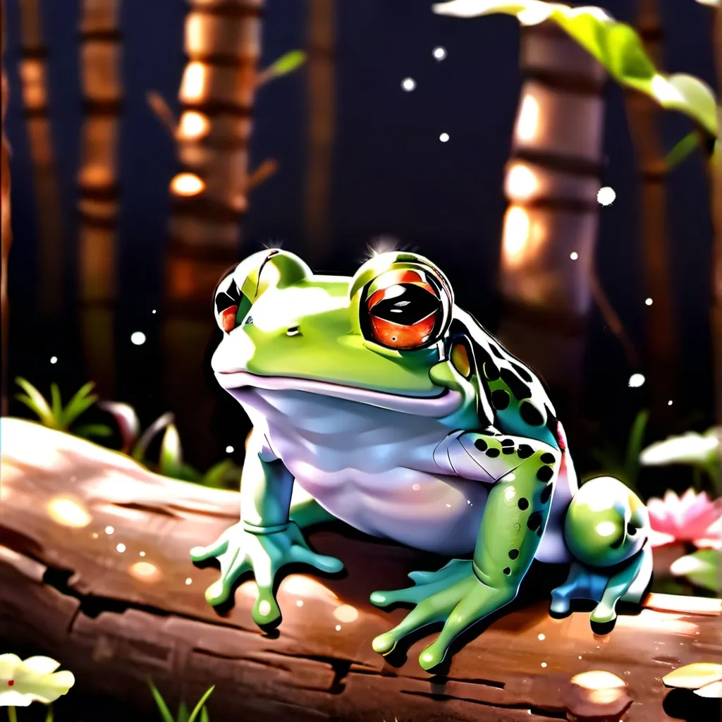 chat with ai character: mister frogr tin