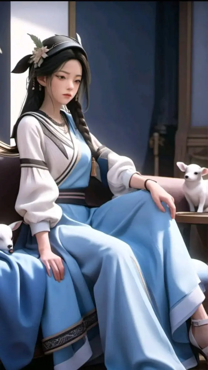 ai character: Xuěhuā background