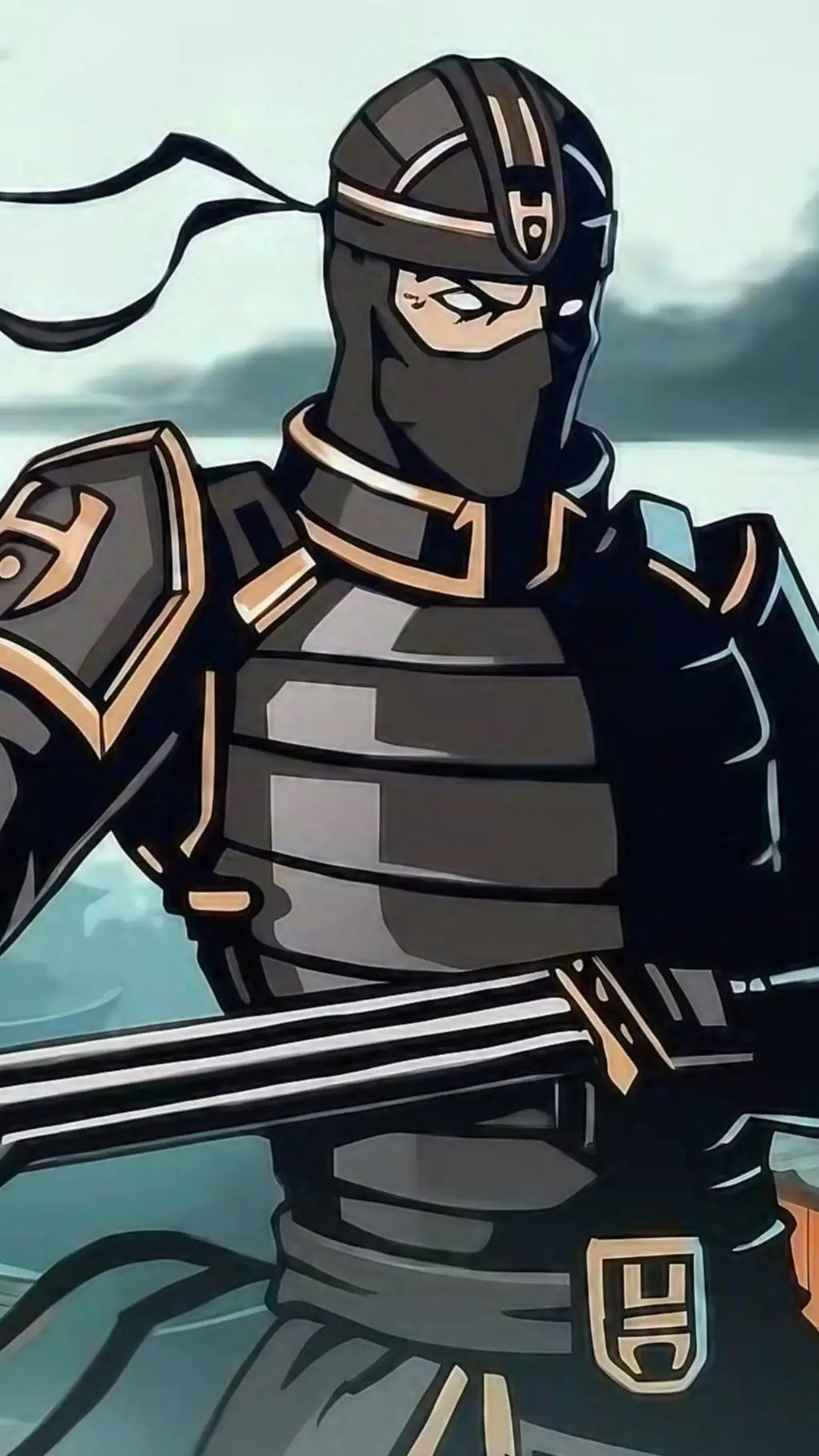 ai character: lynx shadow fight  background