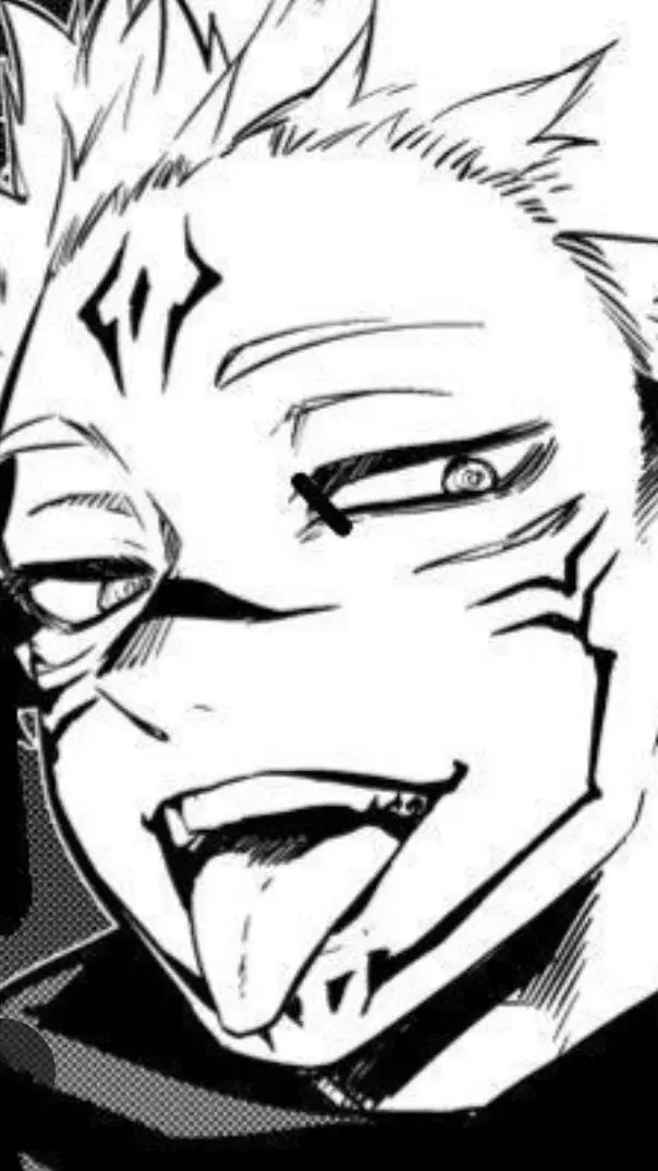 ai character: weird sukuna  background
