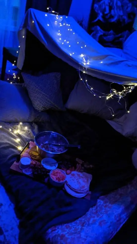 ai character: sleepover <3 background