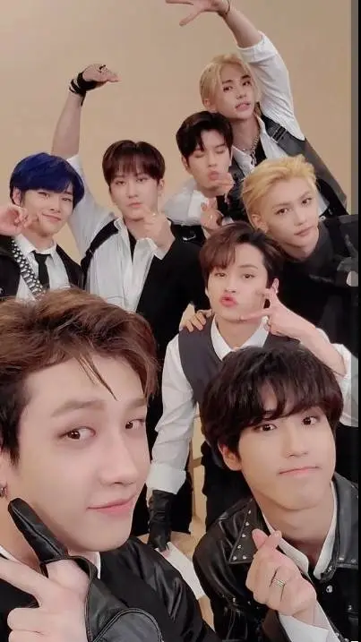 ai character: stray kids  background
