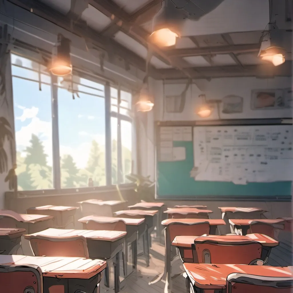 chat with ai character: Classroom