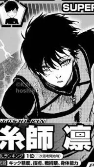 ai character: Rin itoshi  background