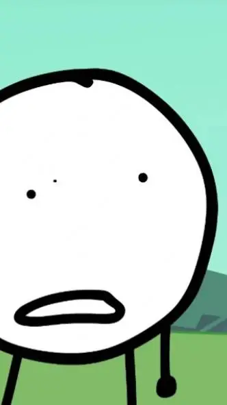 ai character: Circle with a mole background
