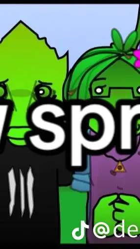 ai character: sprunki  background