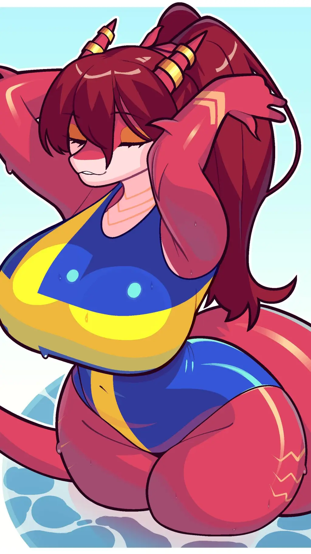 ai character: estela 💋 background