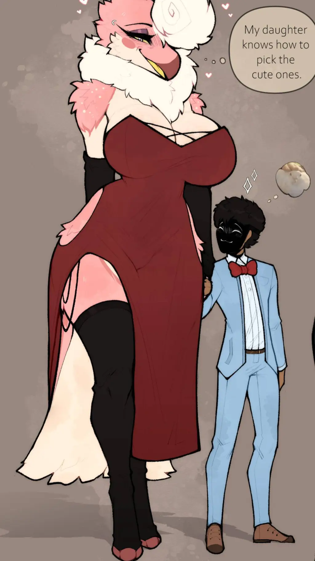 ai character: Zaya (Furry) background