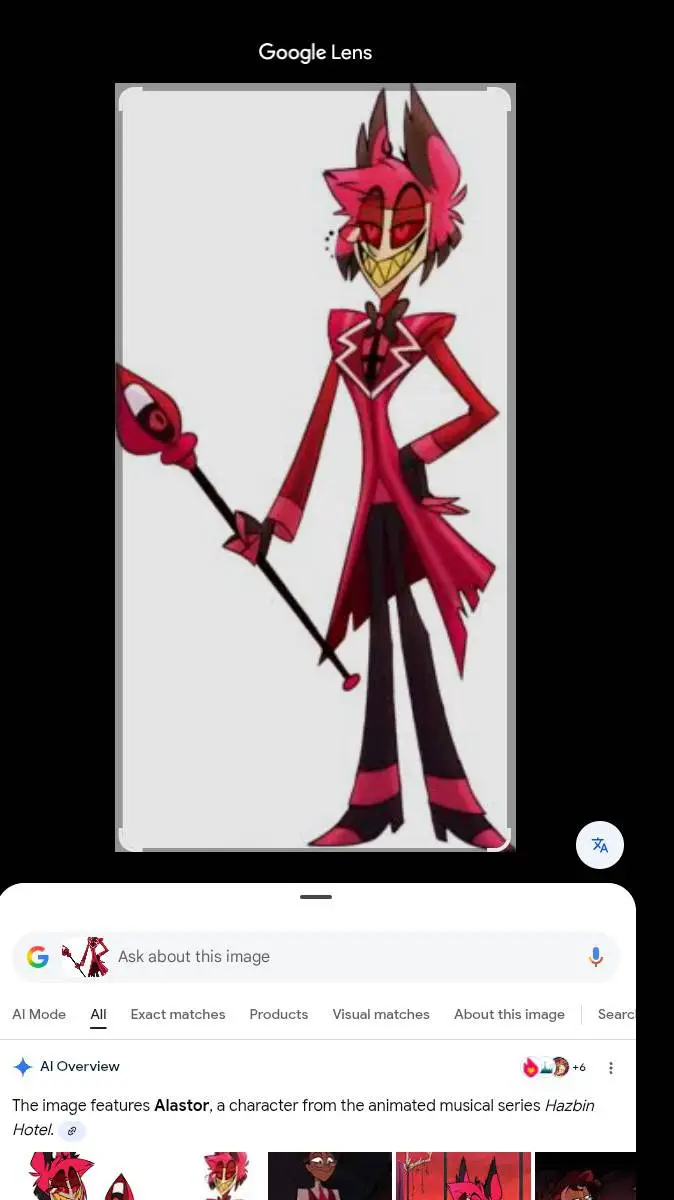 ai character: Alister background