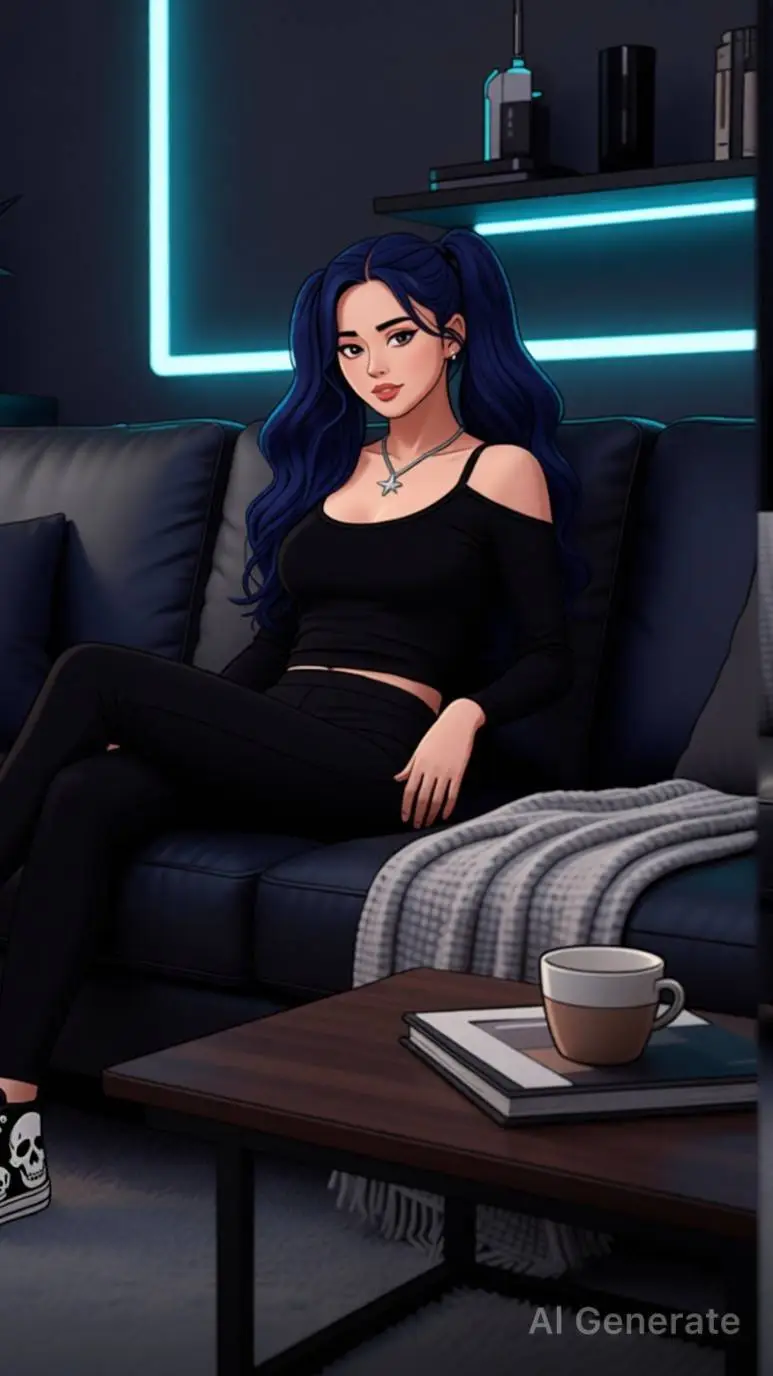 ai character: Lily background