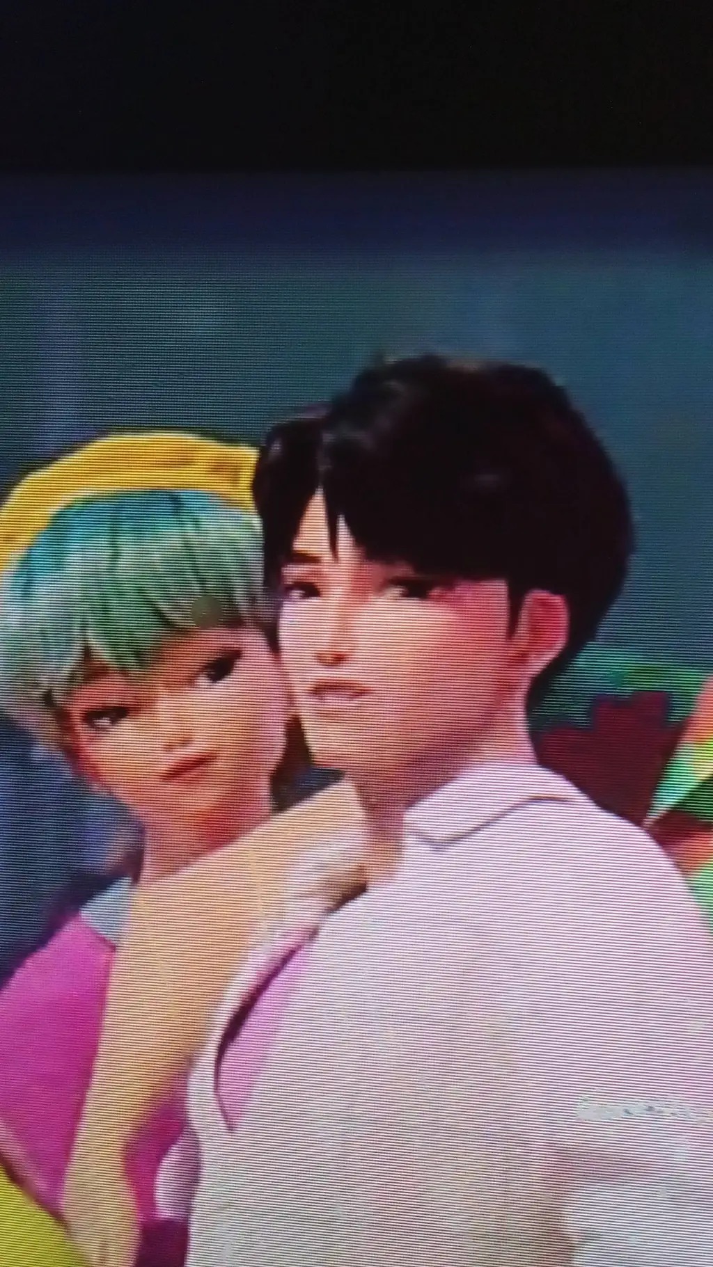 ai character: Baby Saja x Jinu background