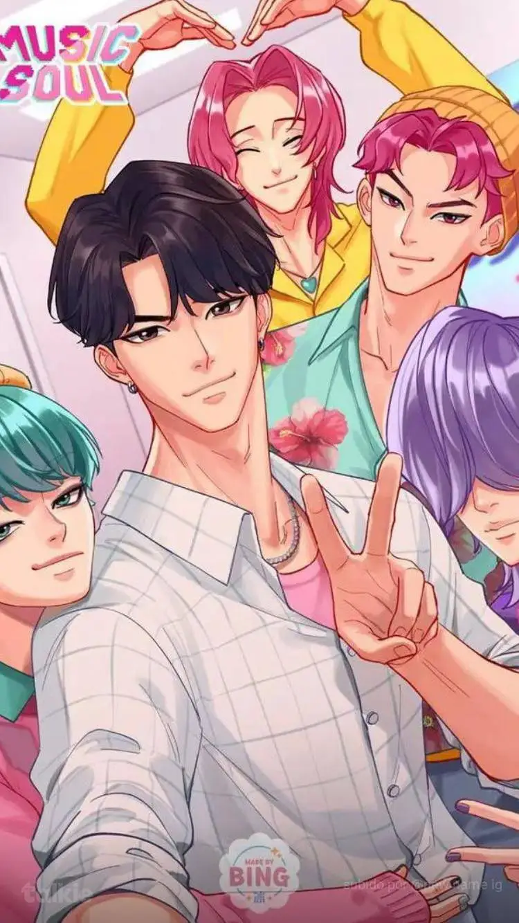 ai character: Saja boys background