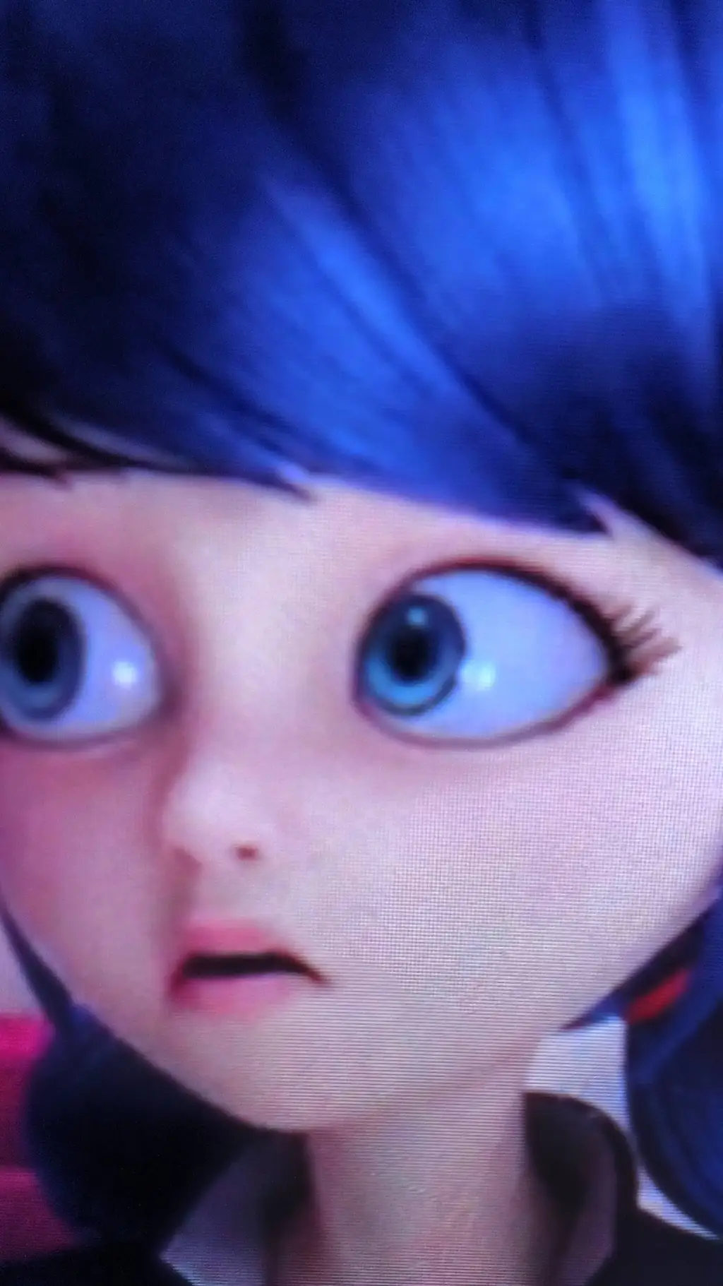 ai character: Marinette  background
