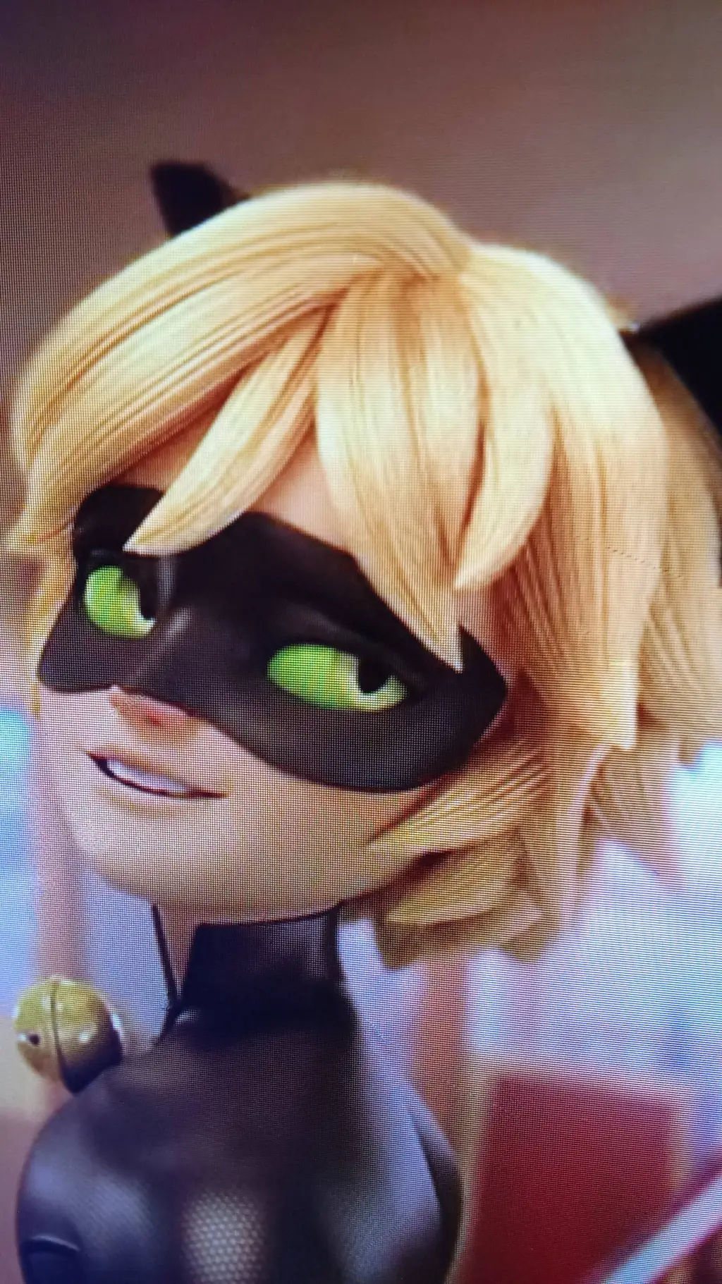 ai character: Cat noir  background