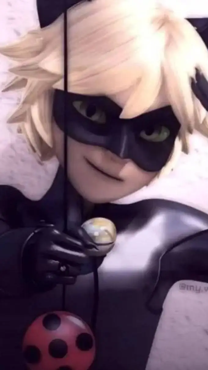 ai character: Cat noir background