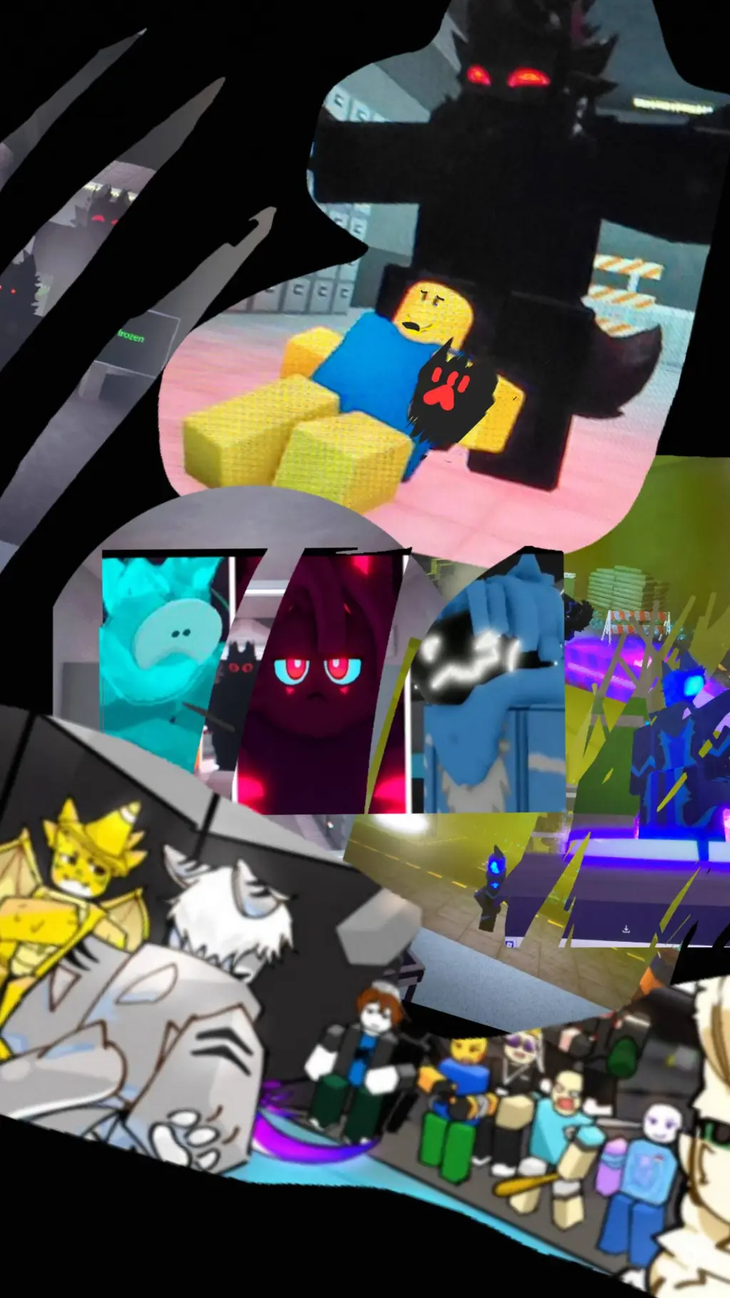 ai character: Furry infection AU background