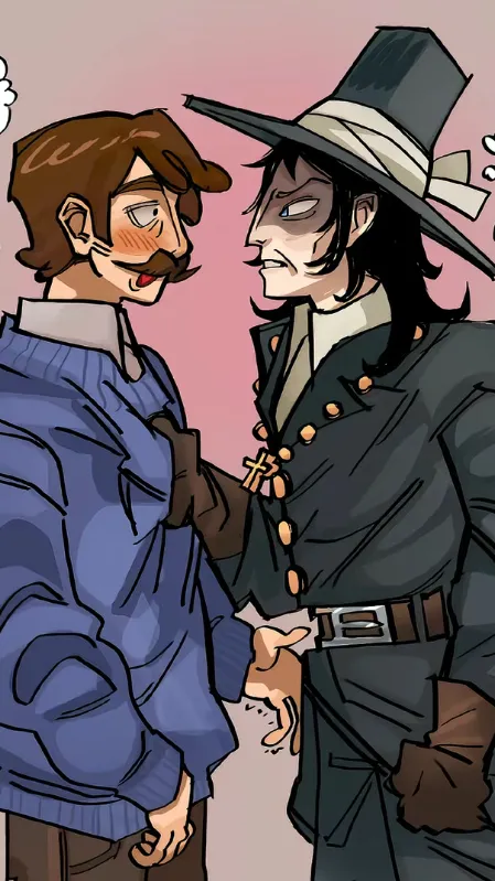 ai character: Nathen x priest  background