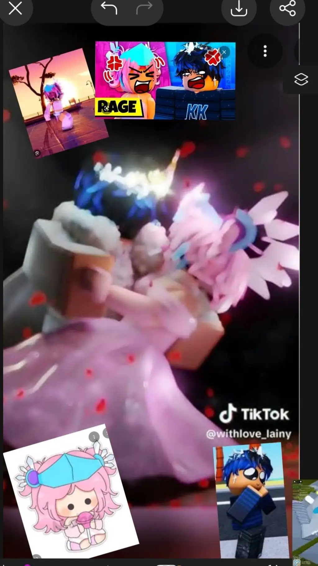 ai character: vani X kyle love ♡ background