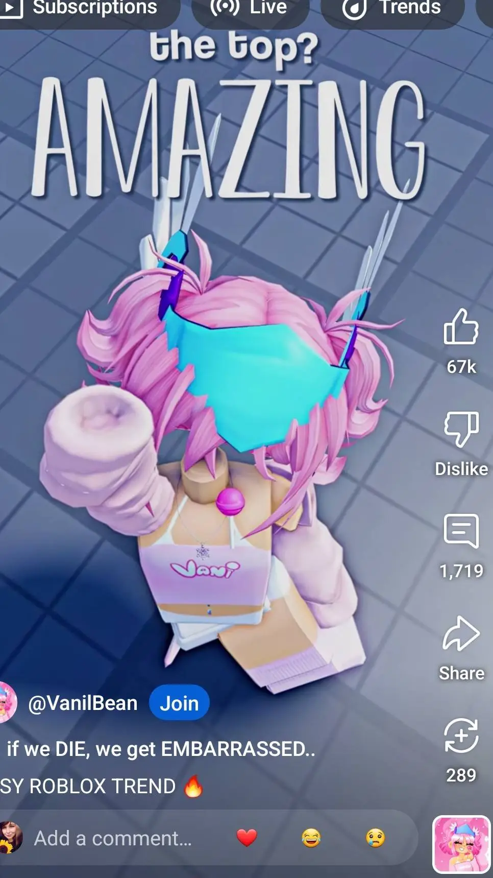 ai character: vanilbean💗💘💋 background