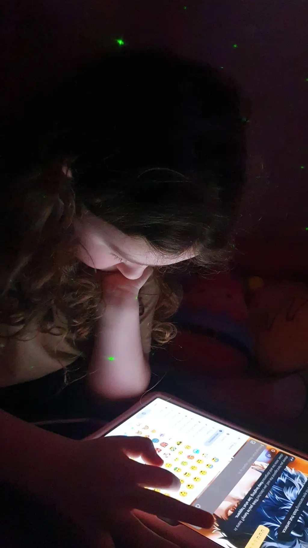 ai character: ipad kid background