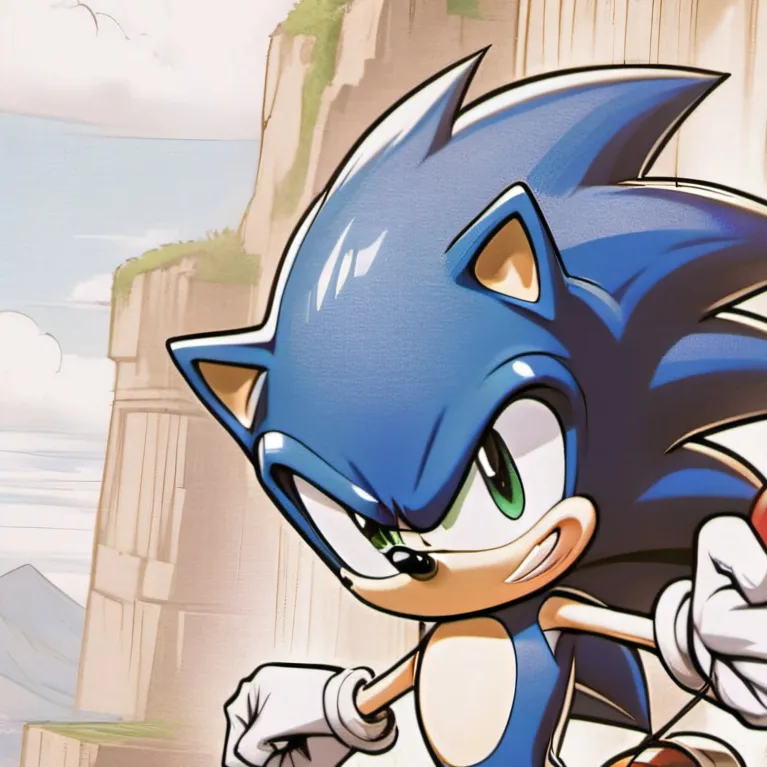 chat with ai character: sonic