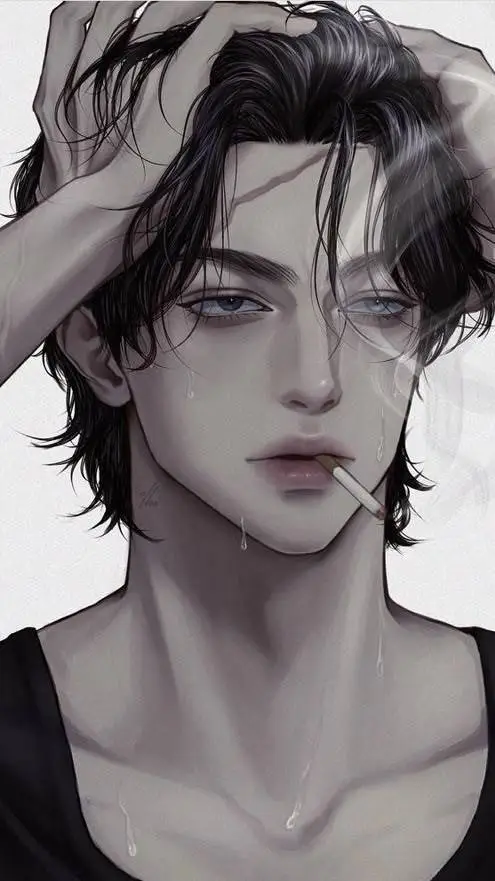 ai character: Mark Angelico  background