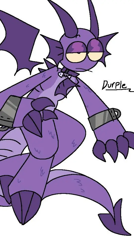 ai character: 𝐝𝐮𝐫𝐩𝐥𝐞 background