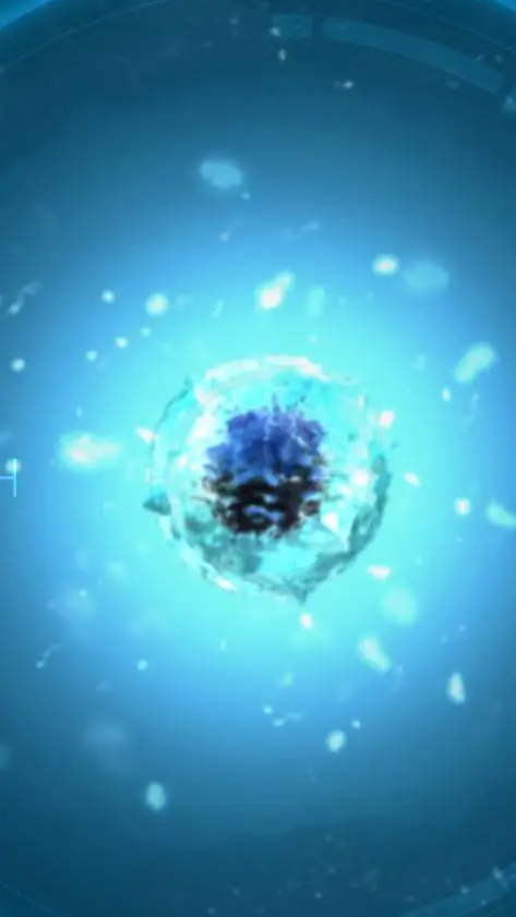 ai character: Frozen Virus background