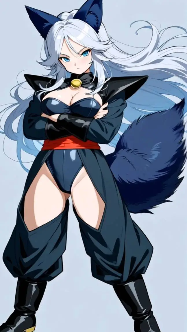 ai character: Foxia background