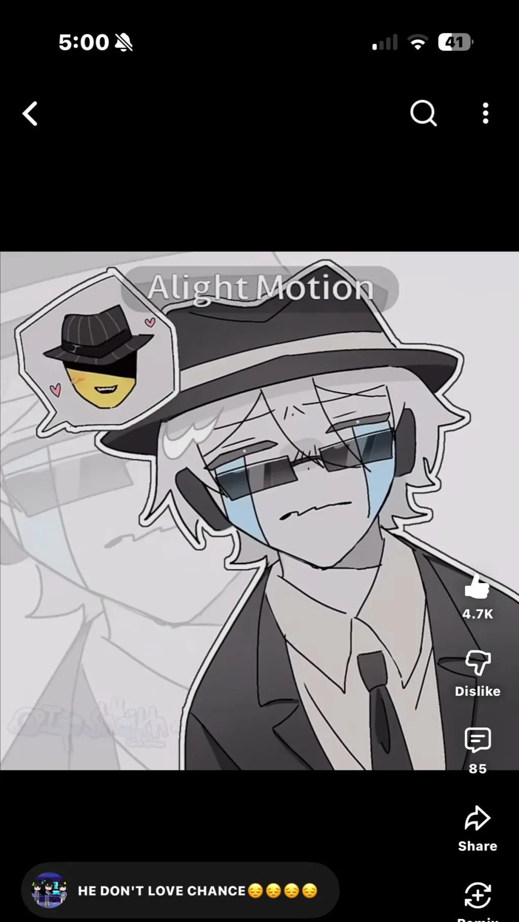 ai character: Forsaken background