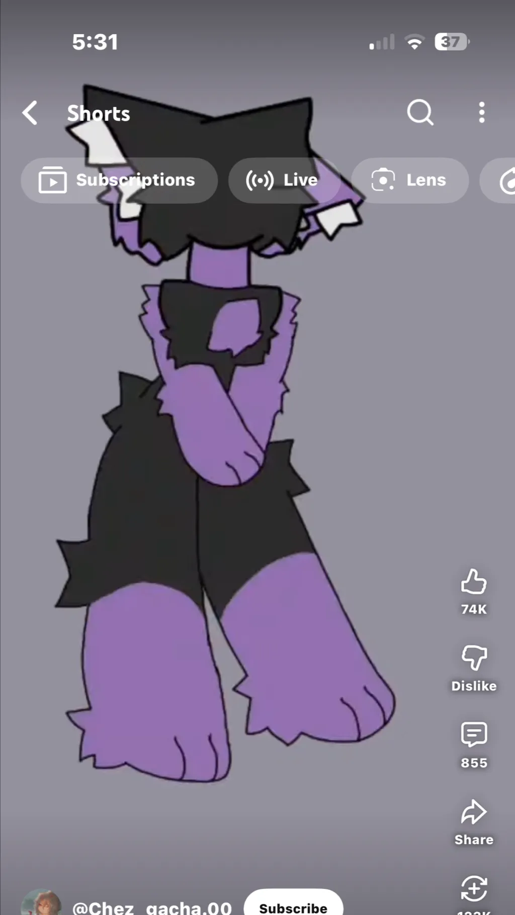 ai character: Forsaken sleepover background