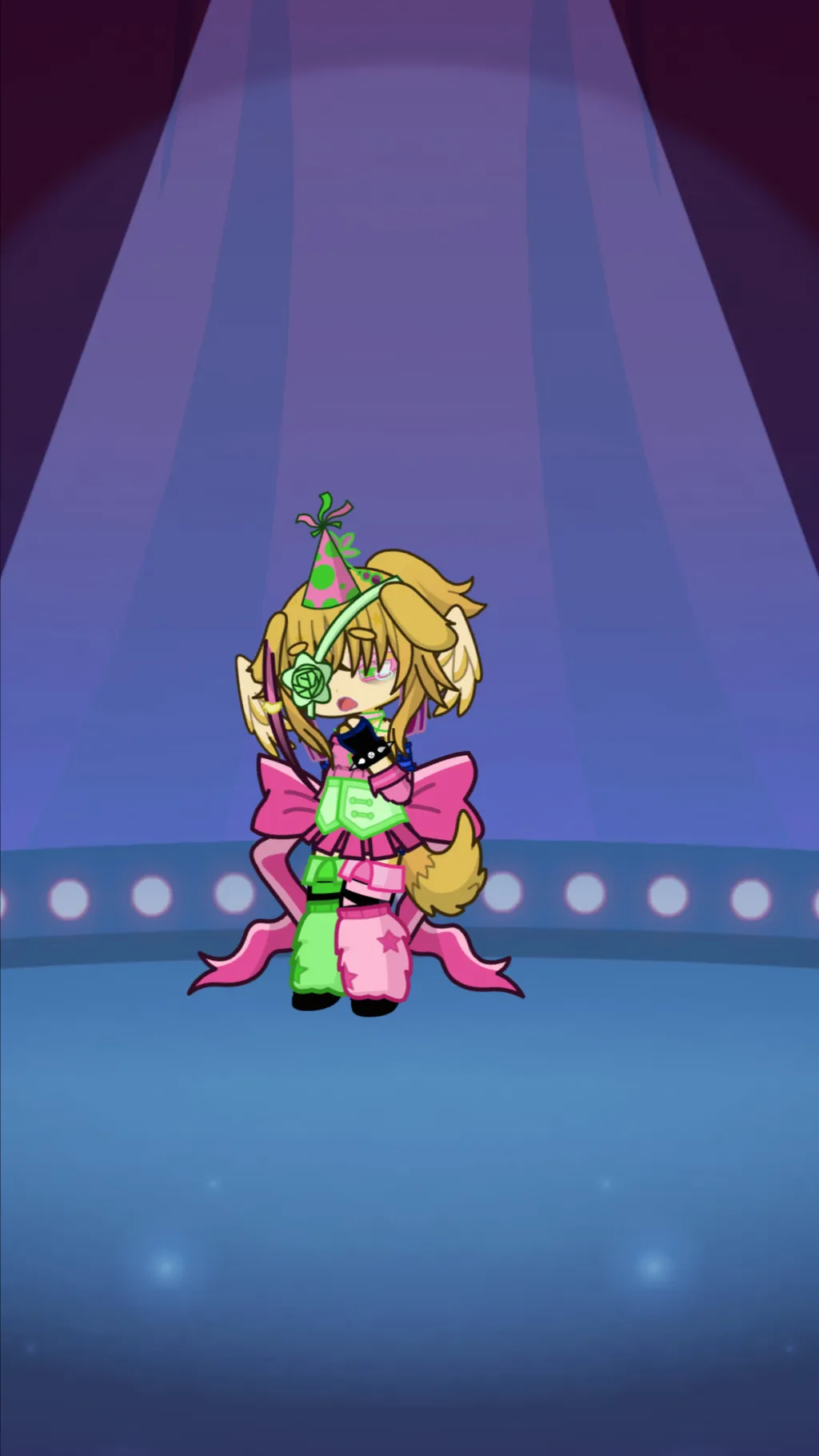 ai character: Forsaken sleepover background