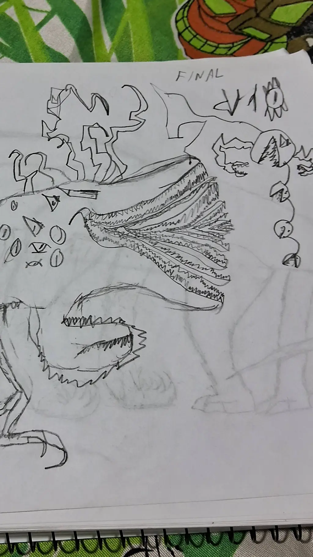 ai character: Dragossauro background