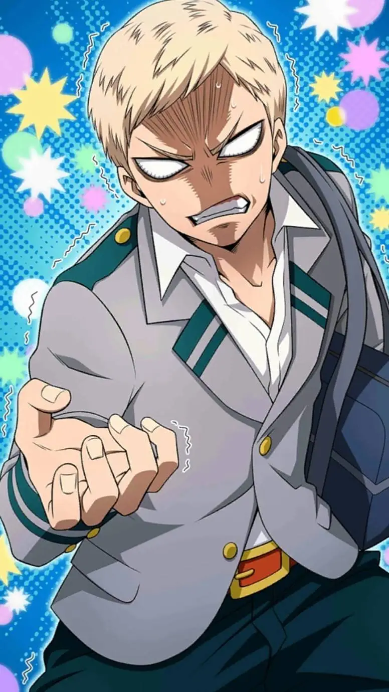 ai character: Mha bakugo background