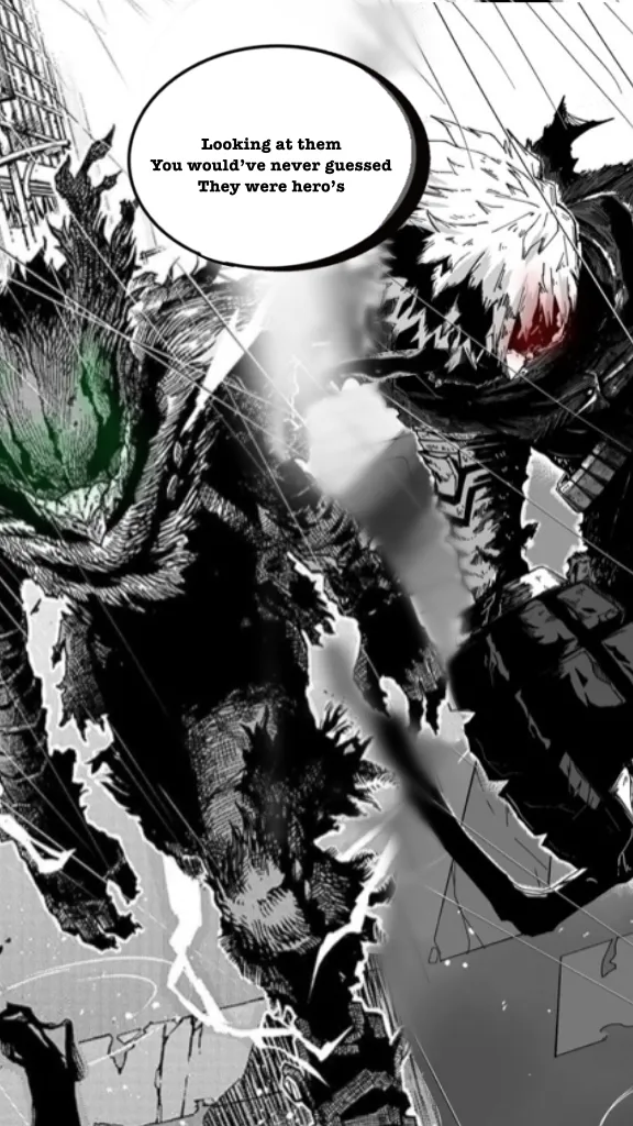 ai character: BAKUDEKU VIGILANTE background