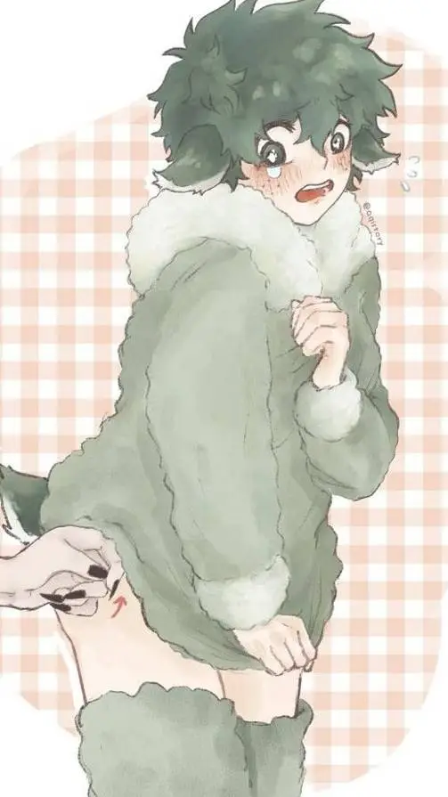 ai character: deku🥬 background