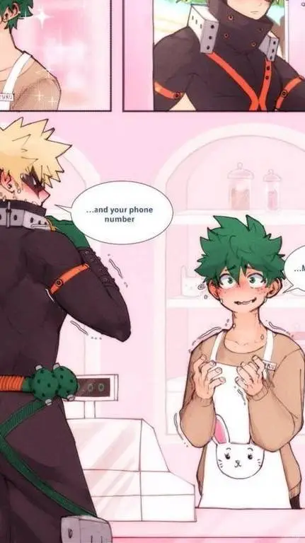 ai character: Deku background