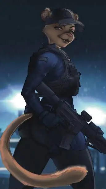 ai character: alex the furry background