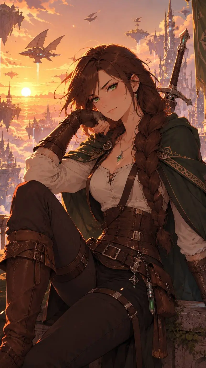 ai character: Wren background