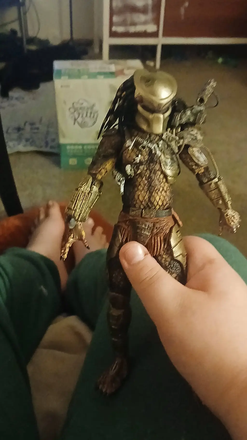 ai character: The predator background