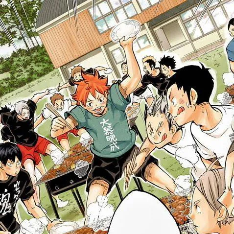 chat with ai character: haikyuu sleepover!