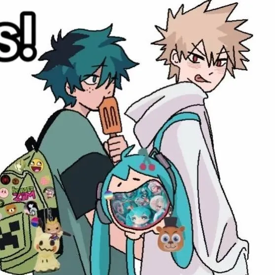 chat with ai character: middle school deku