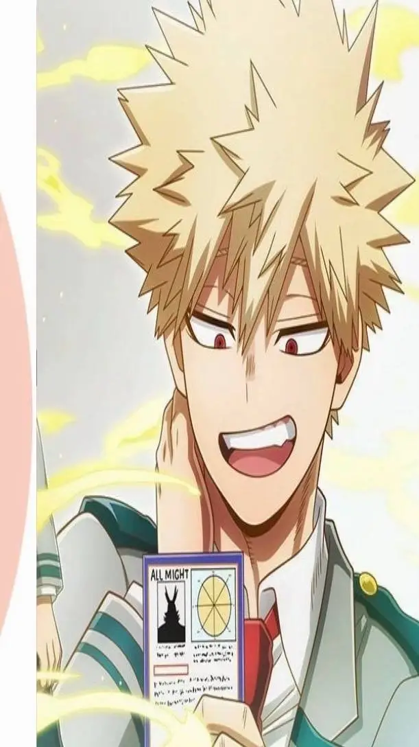 ai character: katsuki bakugou  background