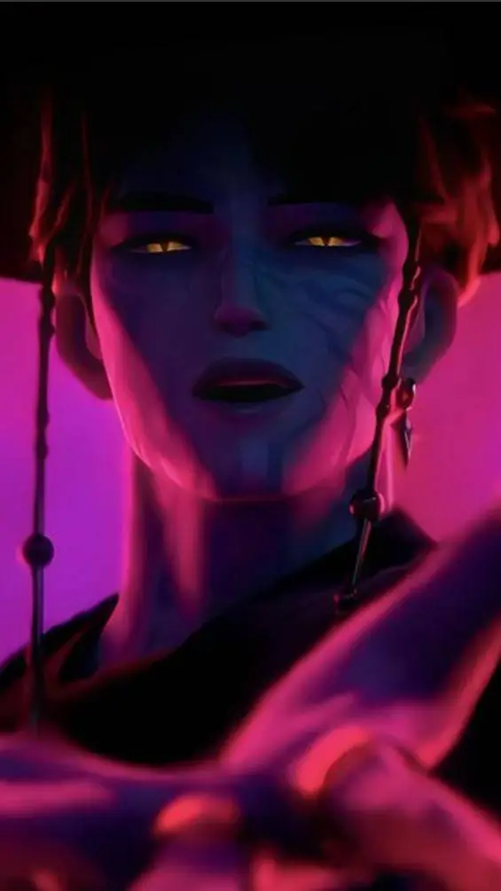 ai character: Demon Jinu  background