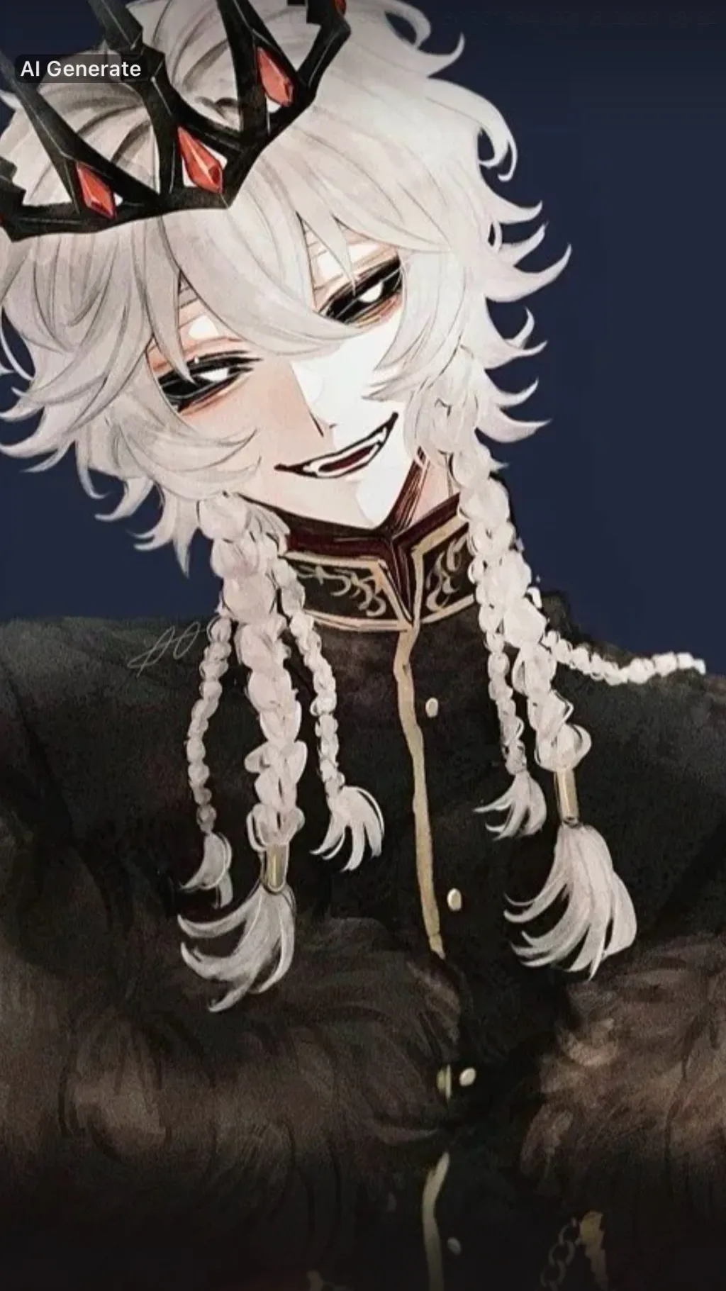 ai character: King Kaleka  background