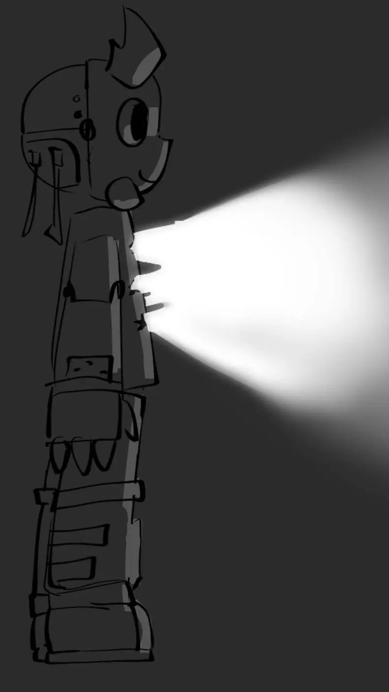 ai character: WX-78 background