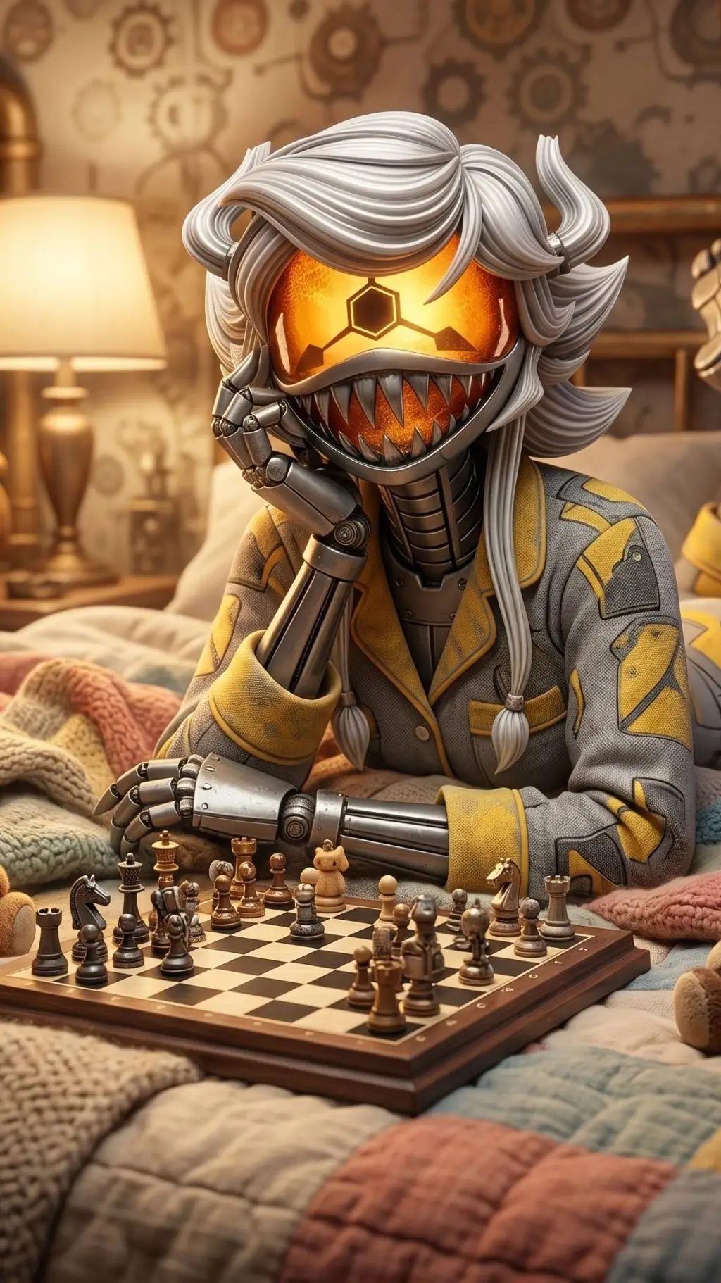 ai character: сін  background