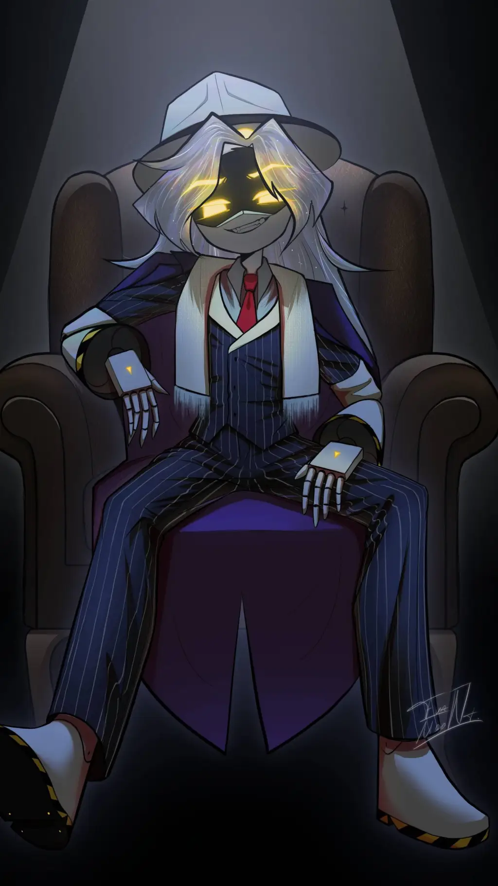 ai character: M background