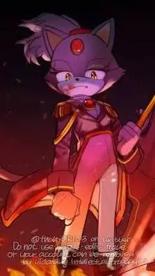 ai character: Blaze (yandere)  background